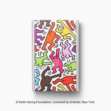 ÖGON Slider Wallet | Keith Haring color