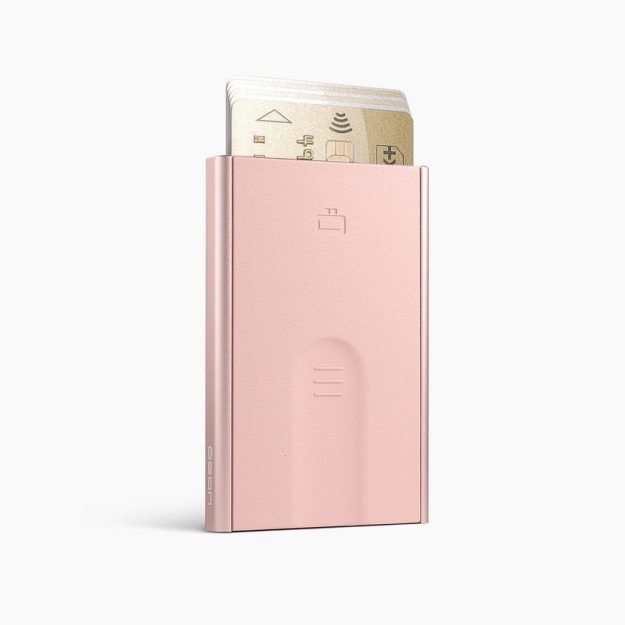 ÖGON Slider Wallet | blush pink