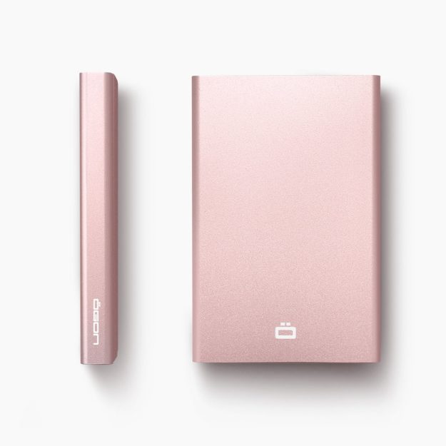 ÖGON Slider Wallet | blush pink