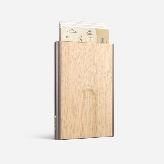 ÖGON Slider Wallet | bamboo