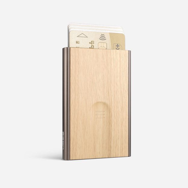 ÖGON Slider Wallet | bamboo effect