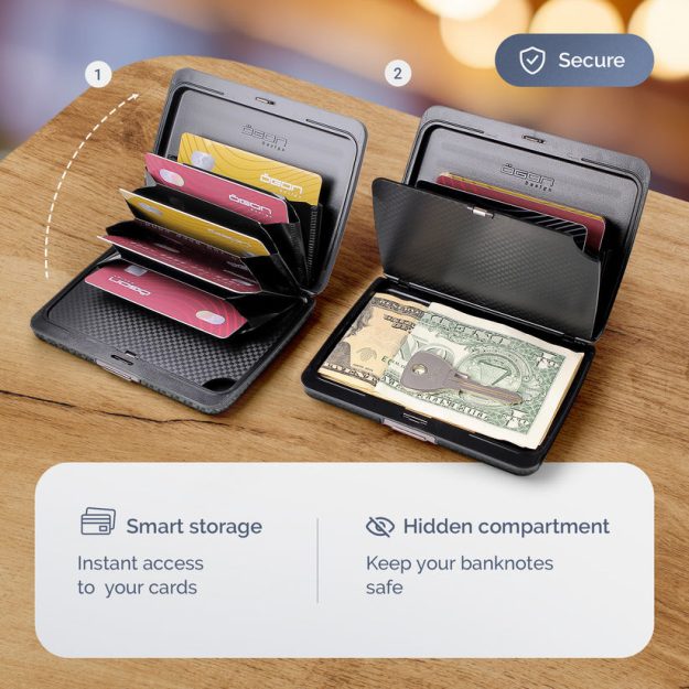 ÖGON Smart Case V2L | carbon square effect
