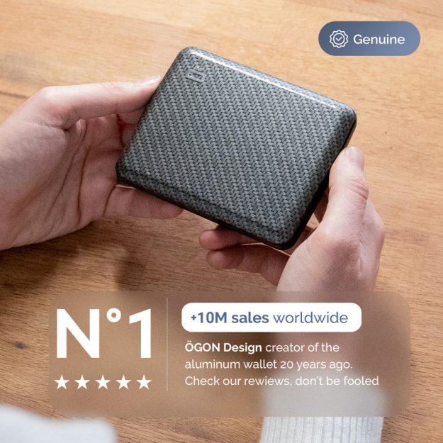 ÖGON Smart Case V2L | carbon square effect
