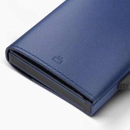 ÖGON Cascade Slim Wallet | navy blue leather