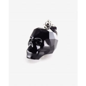SWAROVSKI BeCharmed Skull Charm jet black