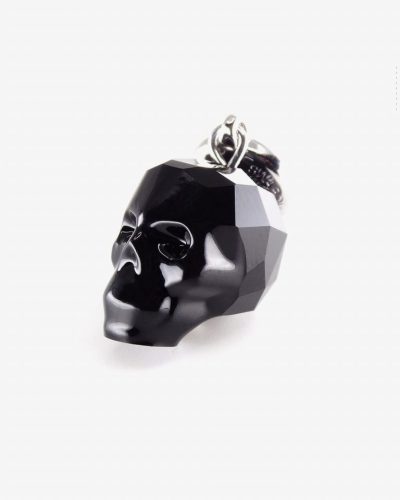 SWAROVSKI BeCharmed Skull Charm jet black