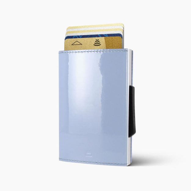 ÖGON Cascade Slim Wallet | glossy sky blue