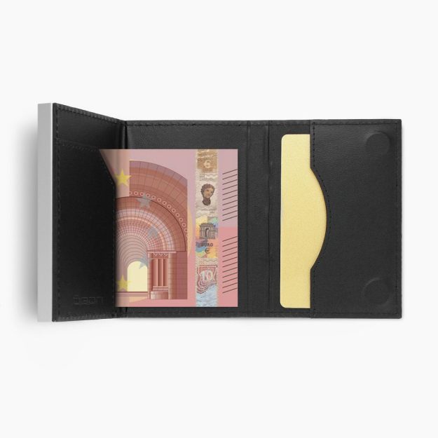 ÖGON Cascade Slim Wallet | glossy citrus